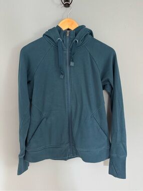 Athleta Fleece Lined Full Zip Hoodie
